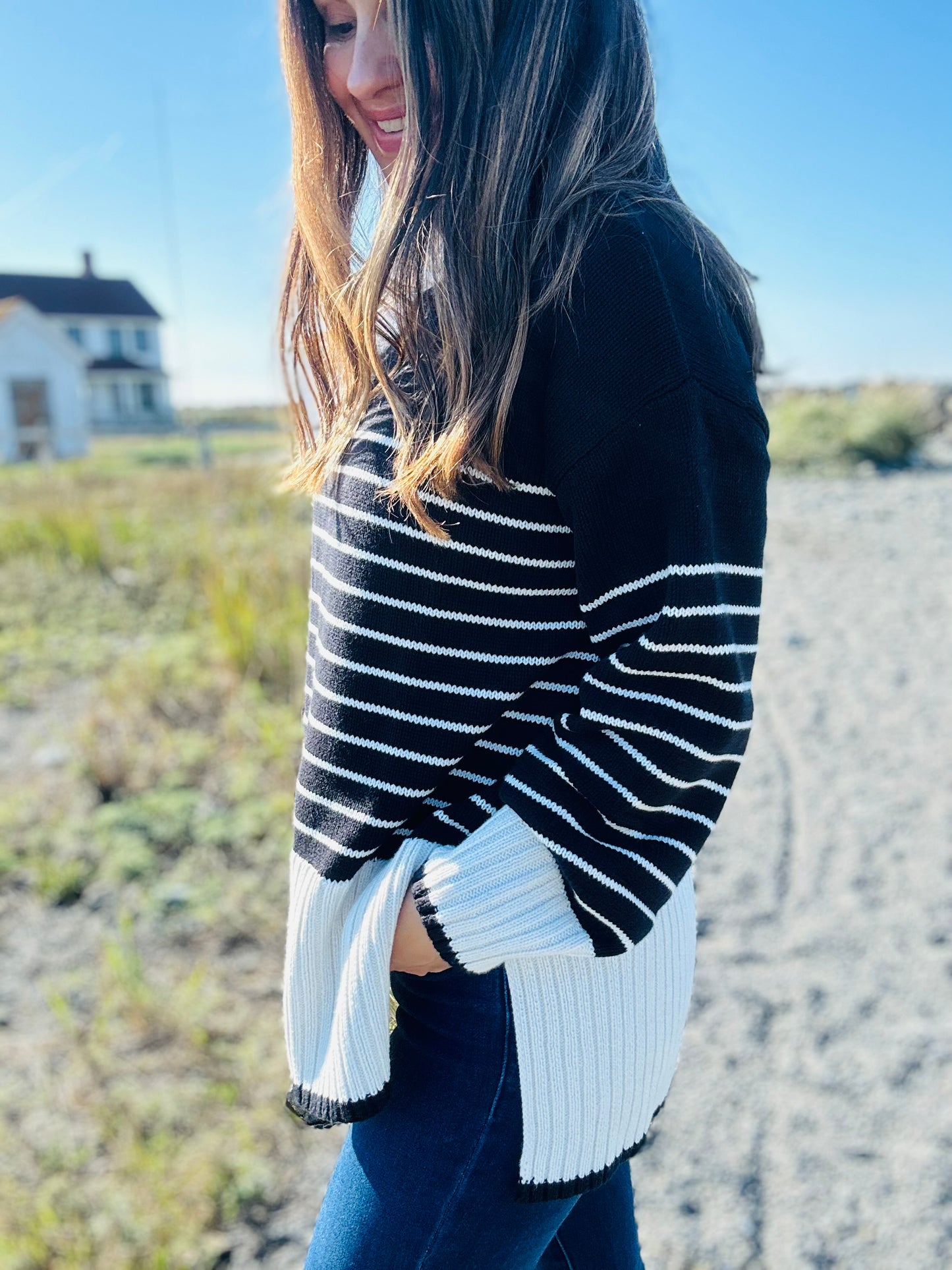 Josephine Mock Neck Sweater