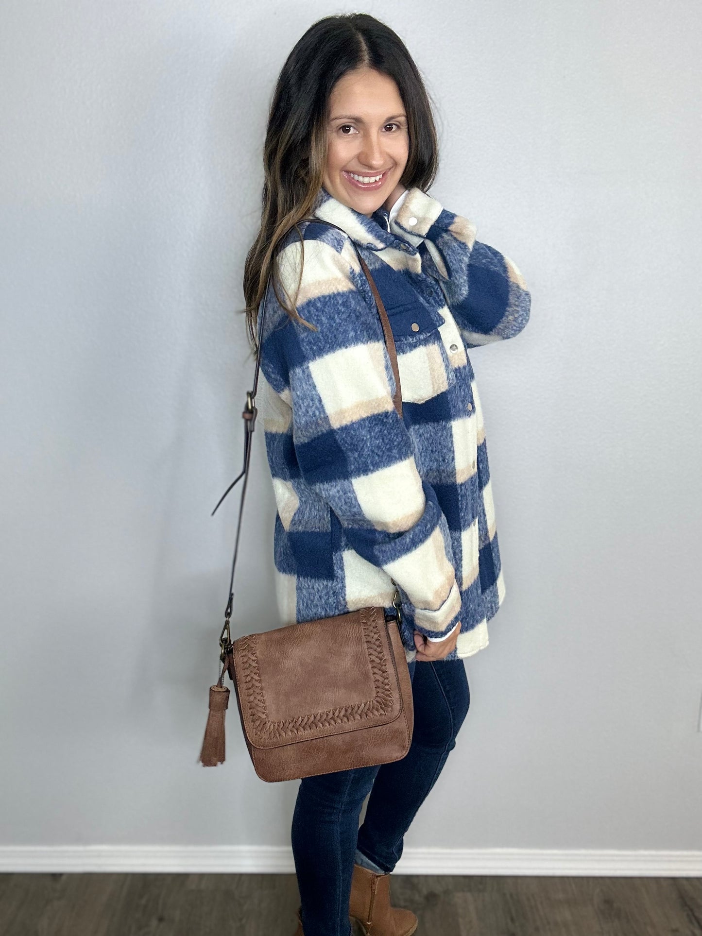 Louise Plaid Shacket