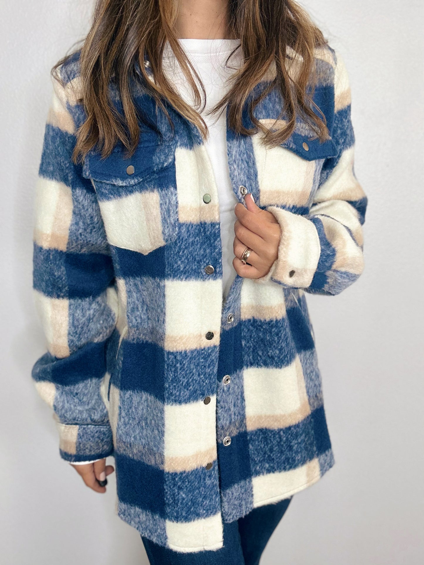 Louise Plaid Shacket