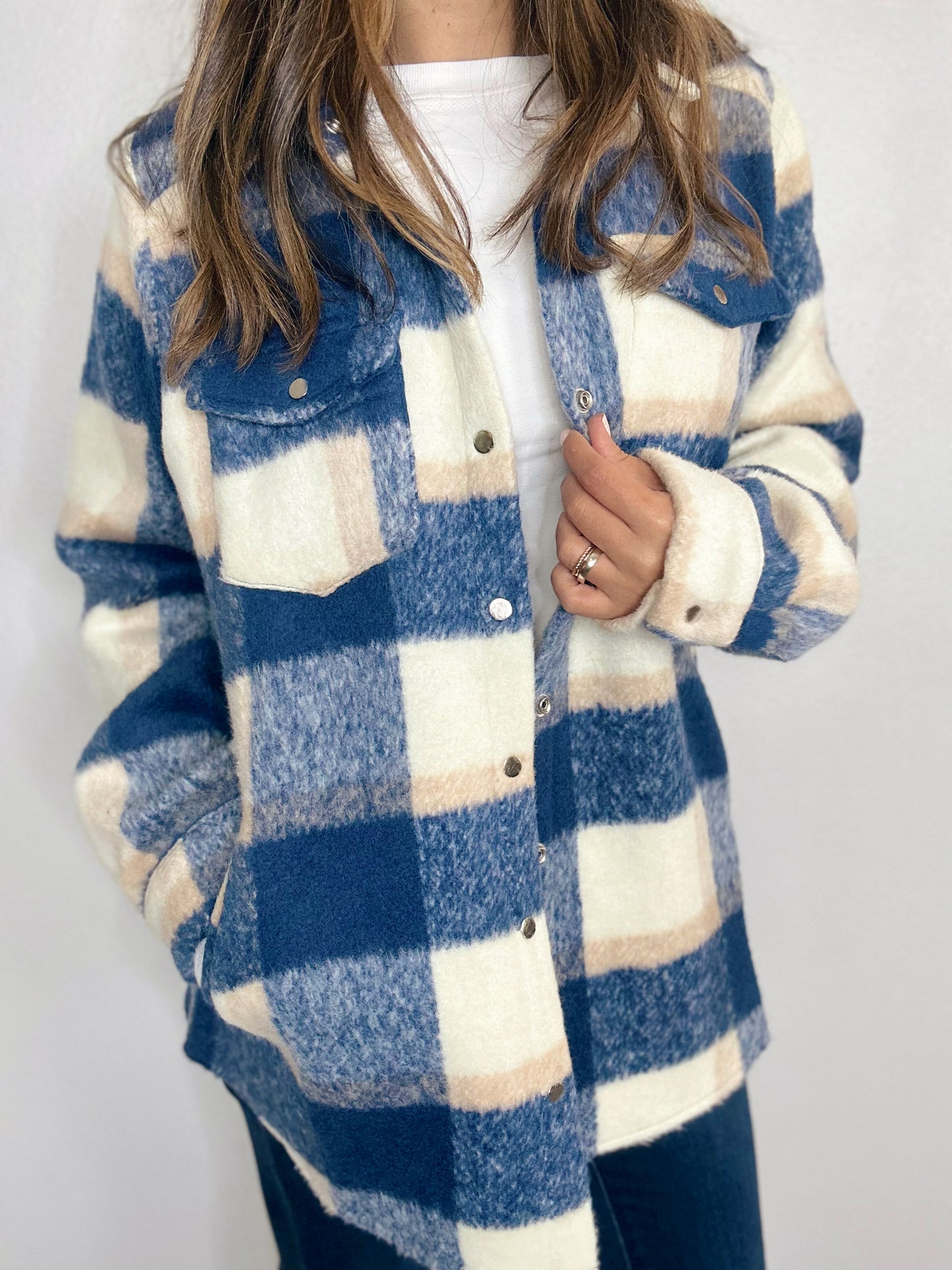 Louise Plaid Shacket