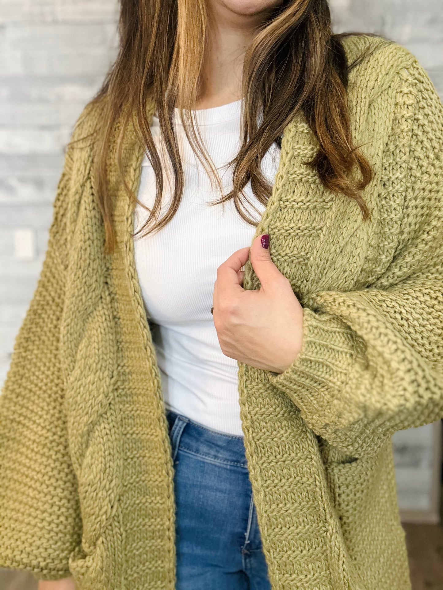 Abigale Chunky Knit Cardigan