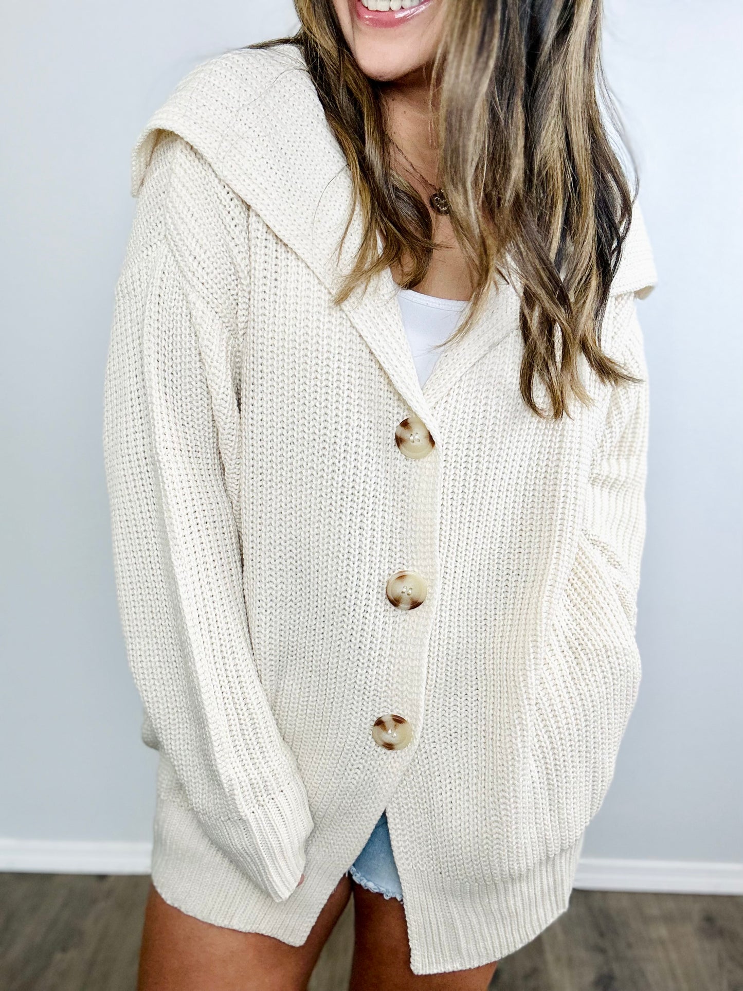 Harbor Cardigan Oversized Fit