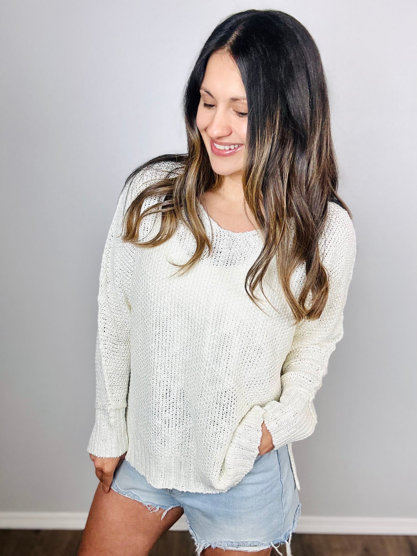 Getaway Reverse Seam Sweater