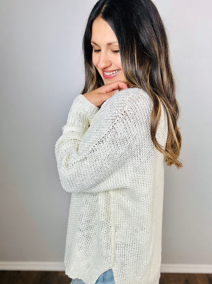 Getaway Reverse Seam Sweater