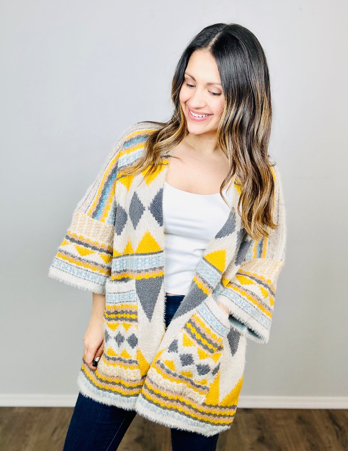 Amelia Oversized Thick Knit Cardigan