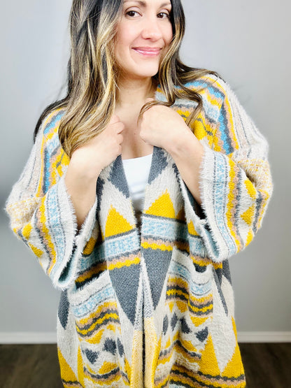 Amelia Oversized Thick Knit Cardigan