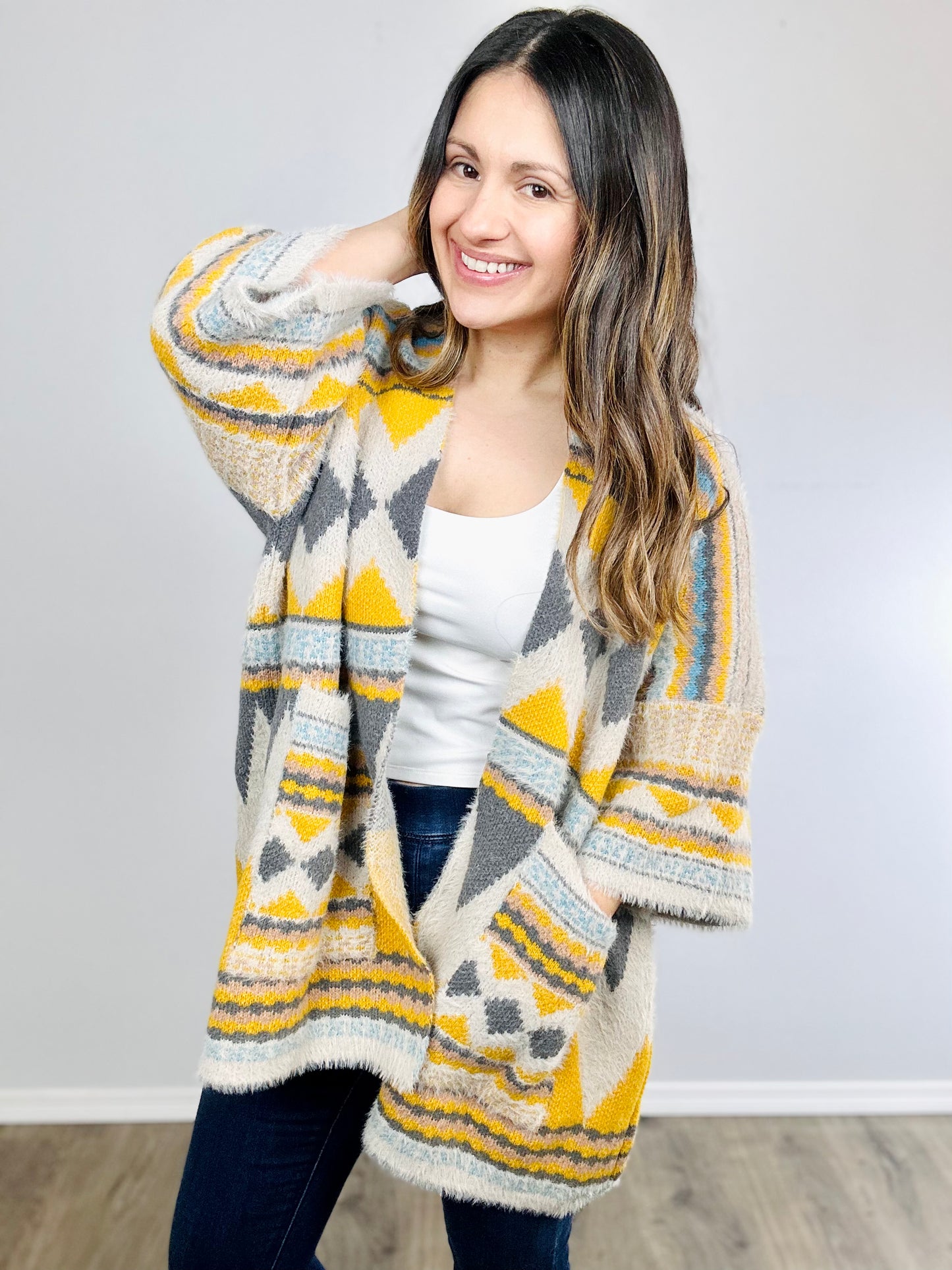 Amelia Oversized Thick Knit Cardigan